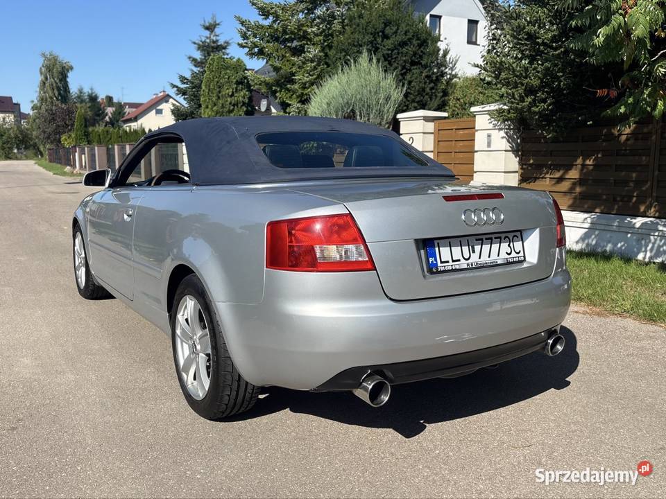 Audi A4 Cabrio 30 V6 Zamiana Adamów sprzedam