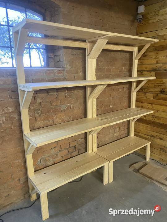 Regał do spiżarni sklepowy ekspozytor 100x40x200 kujawsko-pomorskie Chełmża