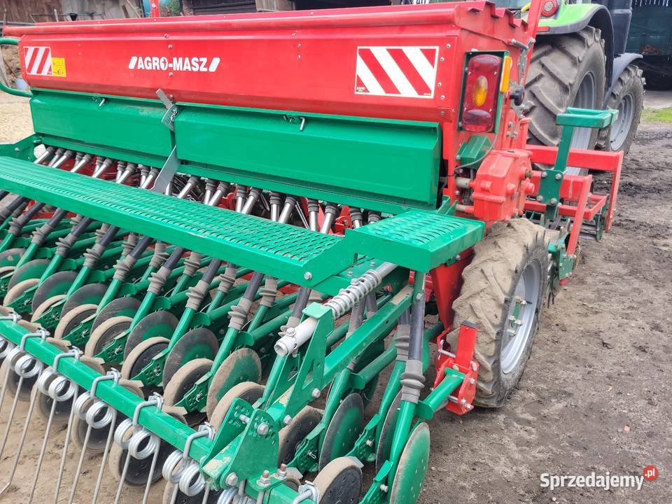 Siewnik Agro Masz SR300 talerzowy Gliwice