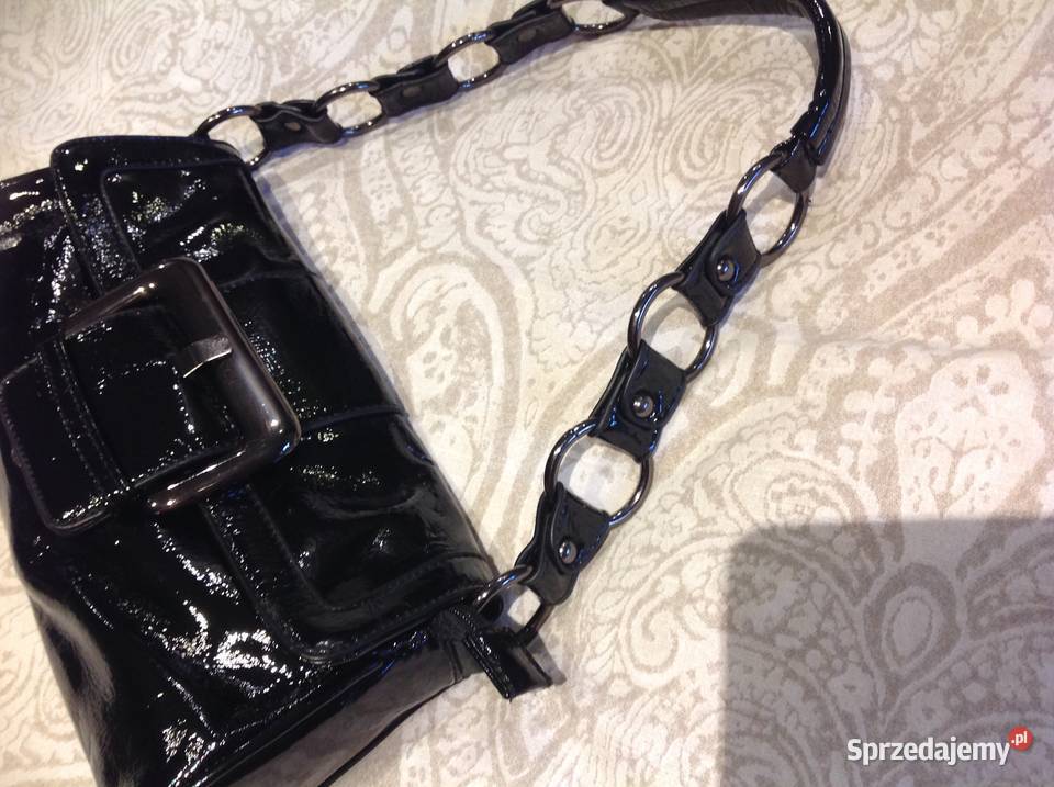 Torebka Skórzana Lakierowana Damska Jennifer Nowa Sól sprzedam