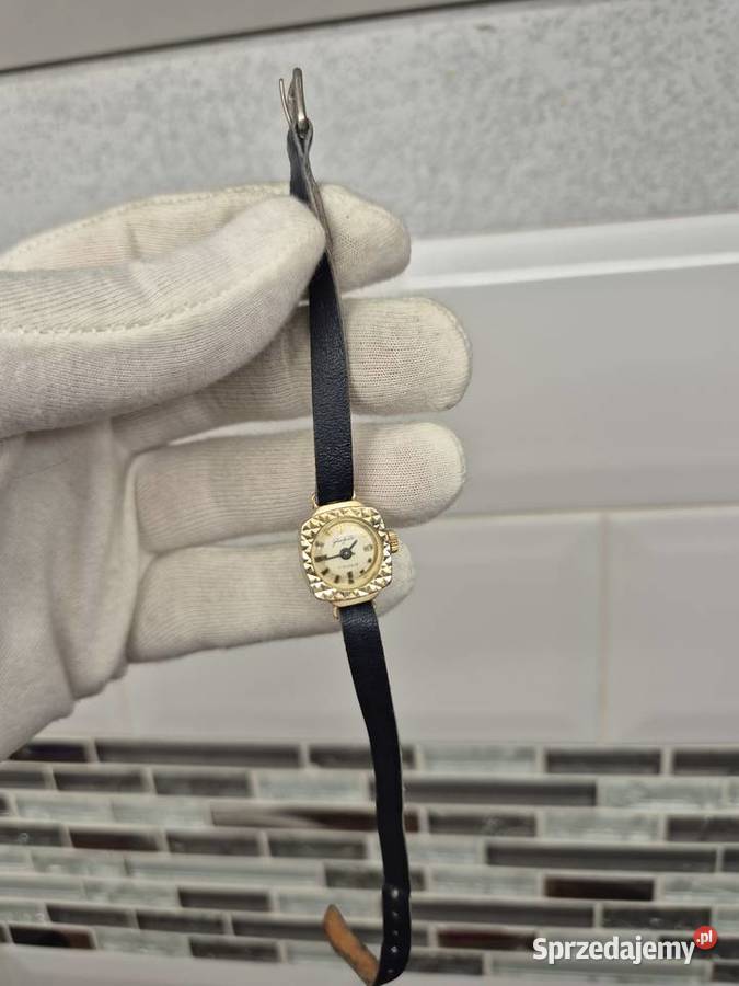Damski mały zegarek biżuteryjny Glashutte Chorzów sprzedam