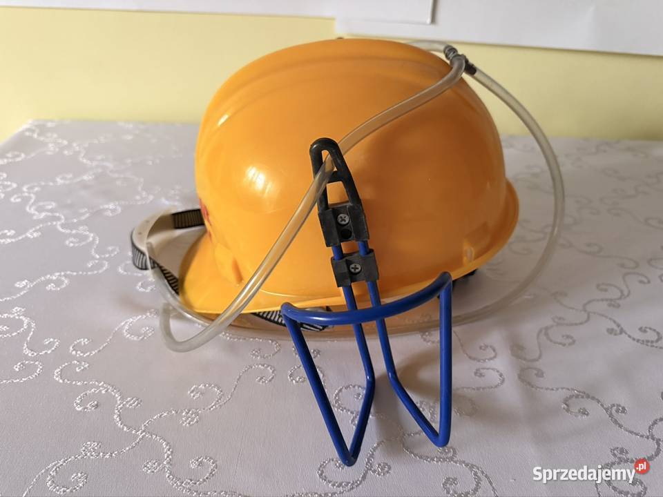Kask Imprezowy Kierownik Imprezy Żółty Hełm do Czerwionka-Leszczyny