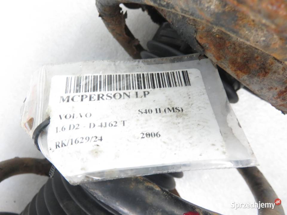 MCPERSON LEWY PRZEDNI VOLVO S40 II 16 D2