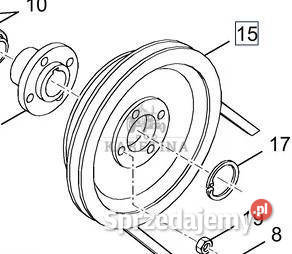 Holland TX66 TX67 TX68 Koło Pasowe CZĘŚCI Jastrzębniki sprzedam