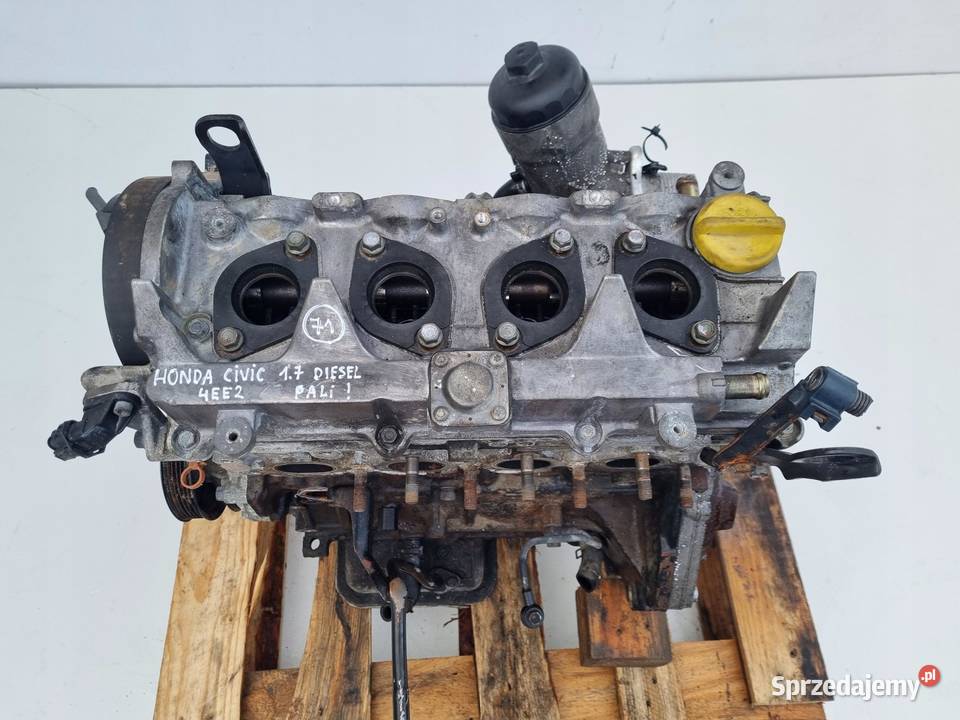 SILNIK Honda Civic VII 17 D CDTI 100 pali 4EE2 osobowe Rudka