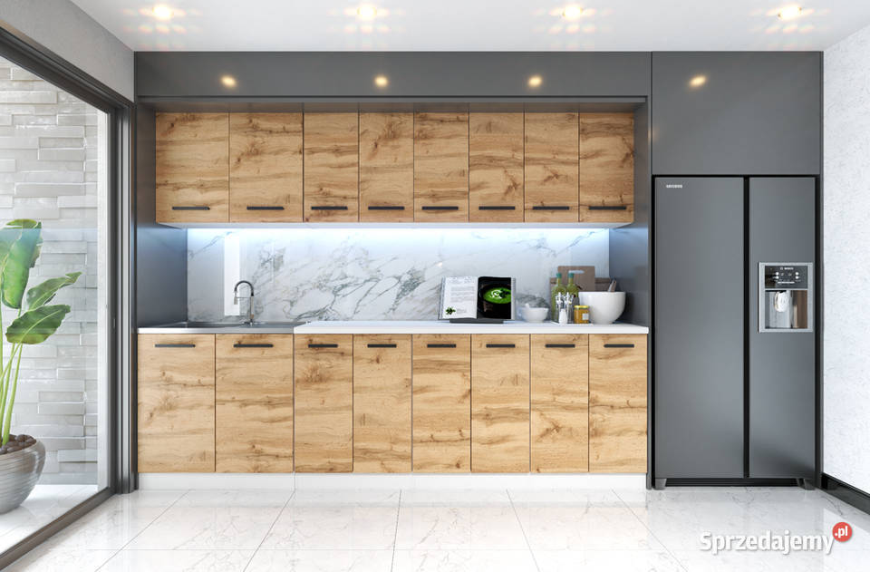 Meble Kuchenne Drewniane Nowoczesne Kuchnia Vero 47cm Elbląg