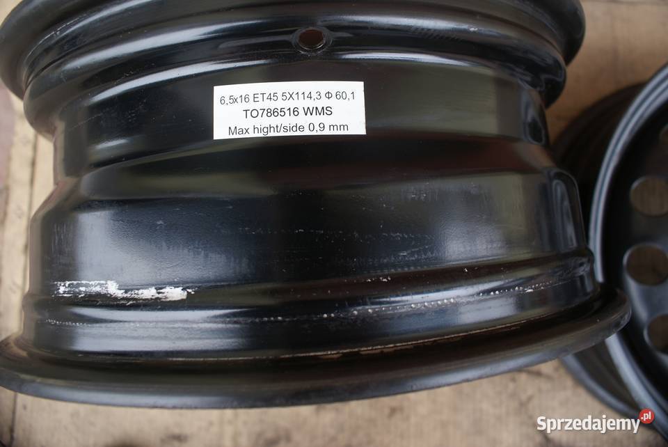 Felgi 65Jx16 5x100x5411 ET45 Toyota Avensis
