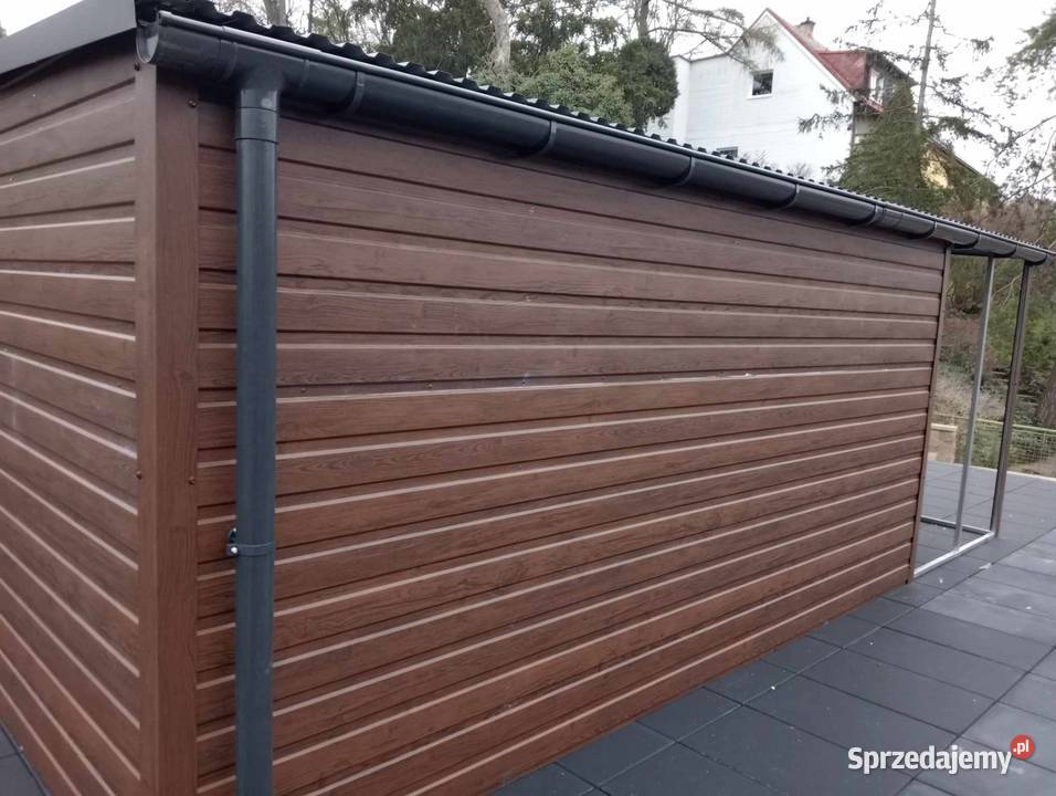 Domek ogrodowy 34m wiatka 24 drewnopodobny zachodniopomorskie Stargard sprzedam