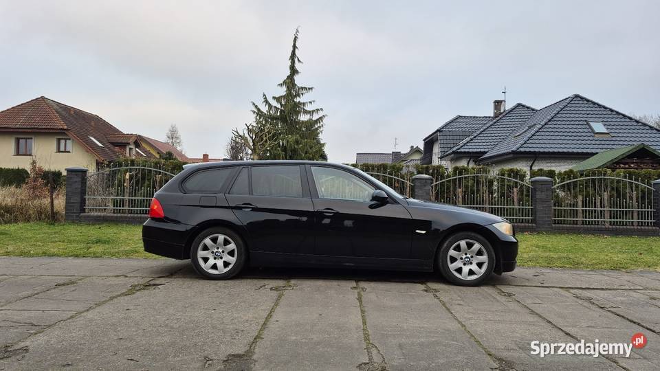 Bmw e91 seria 3 320i 2008 150 navi tempomat czarny Stargard