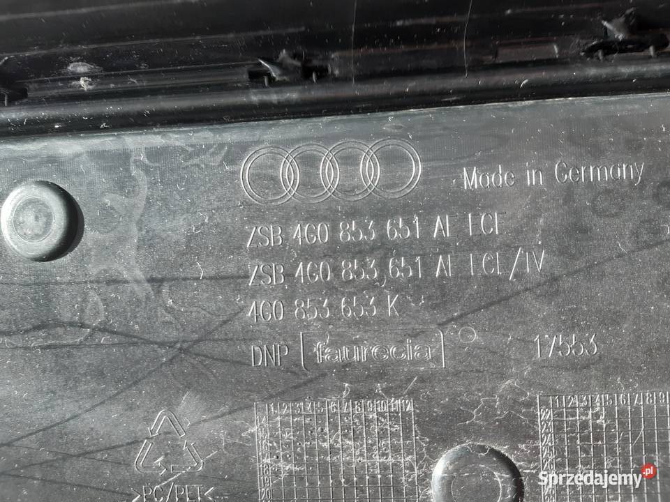Grill Audi A6 C7 4G0853651AE 4G0853651AF Wałbrzych