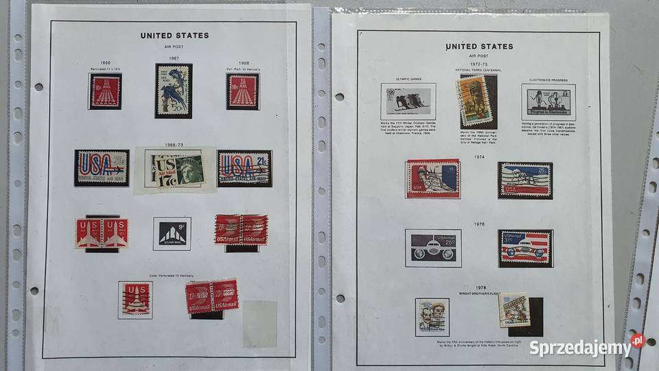 znaczki pocztowe USA mazowieckie Radom