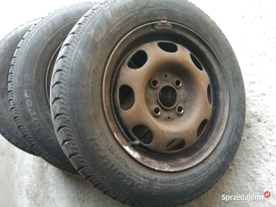 Opony z felgami 16570 R13 4 sztuki Good Year 13cale Lublin
