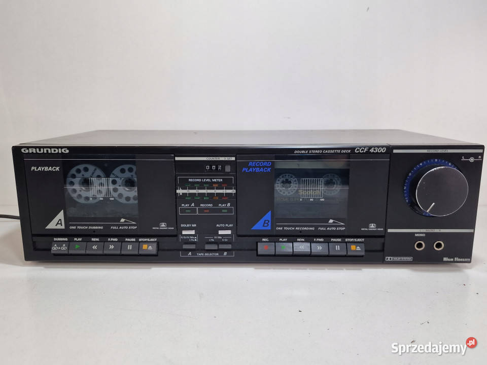magnetofon GRUNDIG Cassette Deck CCF 4300 wielkopolskie Międzychód