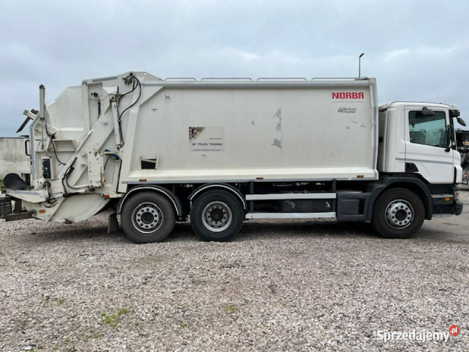 śmieciarki Scania P360 P360 Śmieciarka Zabudowa