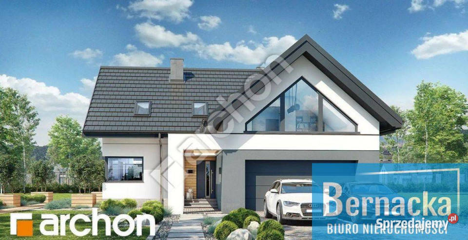 Nowoczesny dom wolnostojący duża działka utwardzona Wrocław