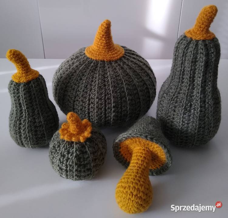Dynia Dynie Pumpkin Family and Mushroom Set pomorskie Gdańsk
