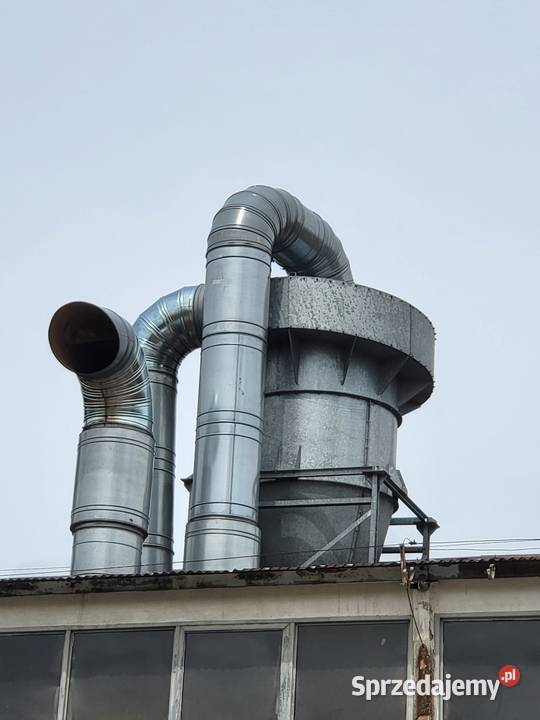 Kompletna linia instalacja odciągu TROCIN Zielona Góra sprzedam