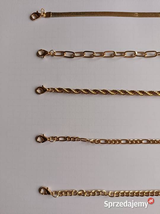 Łańcuszki Bransoletki na Rękę i Kostkę Tychy