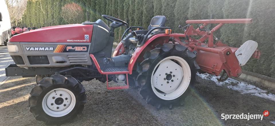 Traktorek japoński YANMAR F180 4X4 plus Tuchów