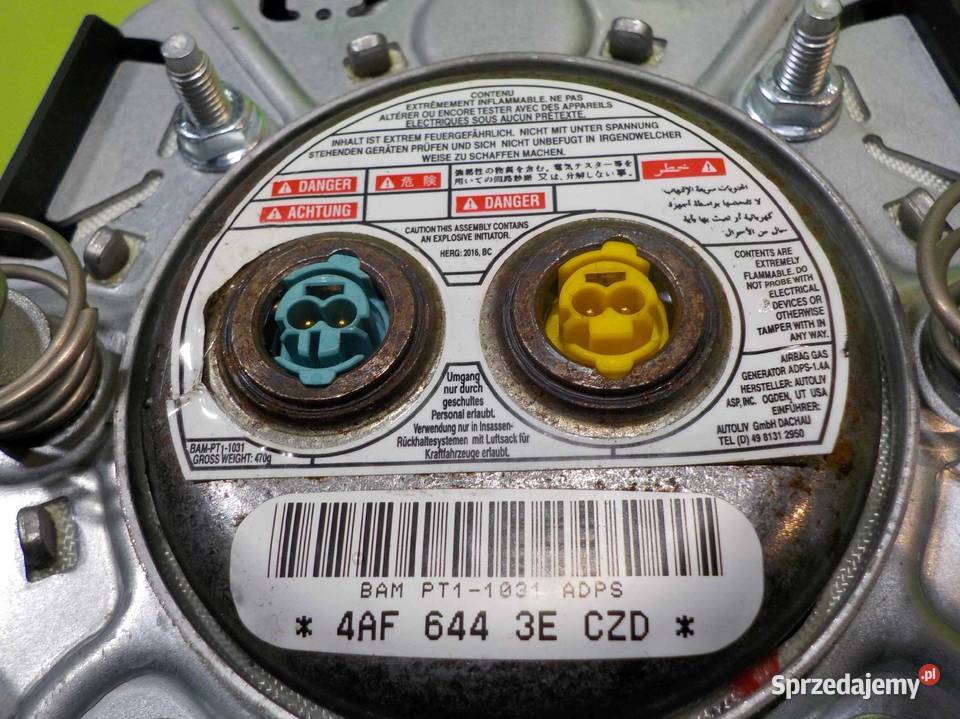 OPEL INSIGNIA A LIFT 16r AIRBAG poduszka osobowe Poduszki powietrzne Suków