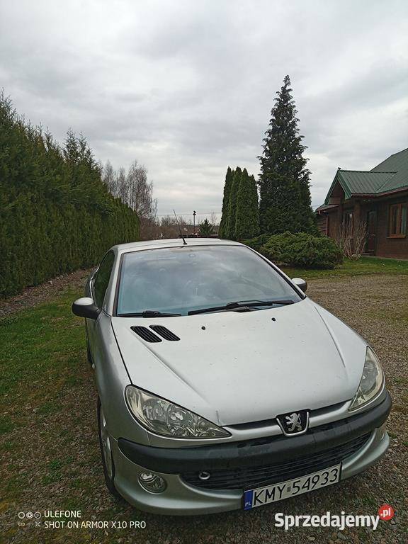 Peugeot 206CC bez korozji 212 kabriolet Głogoczów