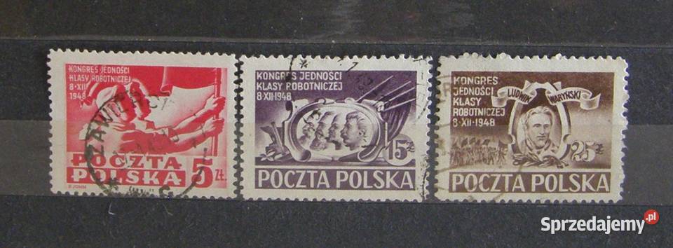 Znaczki pocztowe Polska zestaw 77 łódzkie Łódź