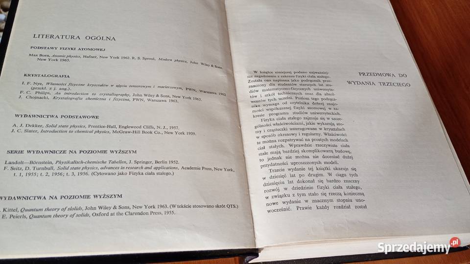 Wstęp do fizyki ciała stałego podręcznik pomorskie