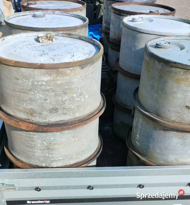 Beczka stalowa ocynk 200l Łobez