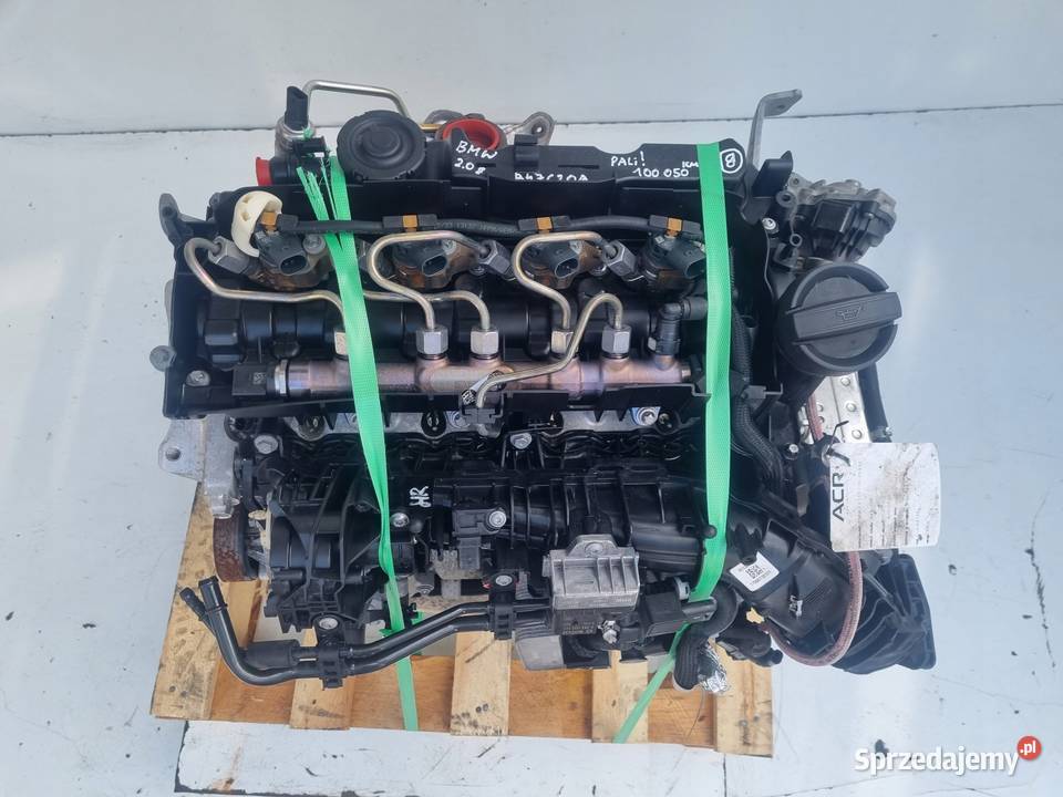 SILNIK BMW X1 F48 20 D DIESEL 190 udokumentowane Silniki kompletne Rudka