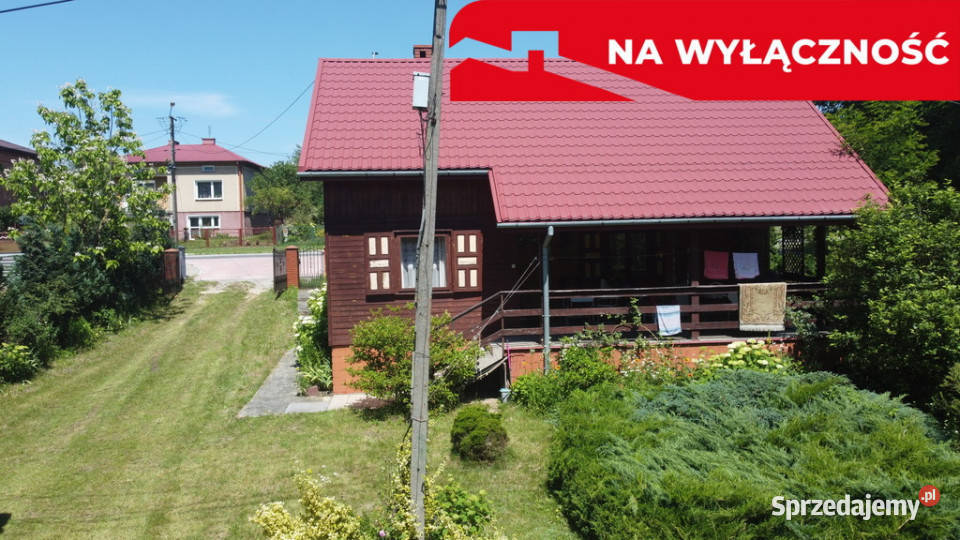 Dom na pięknej działce w Lipie Miklas gm Lipsko Lipa-Miklas