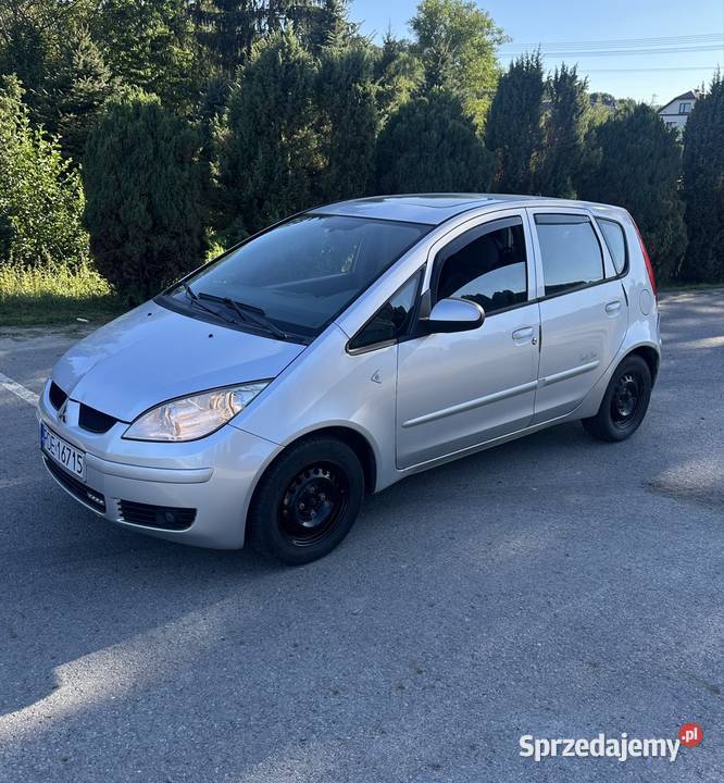Mitsubishi Colt 13 benzyna 2007r Klima Strzegocice