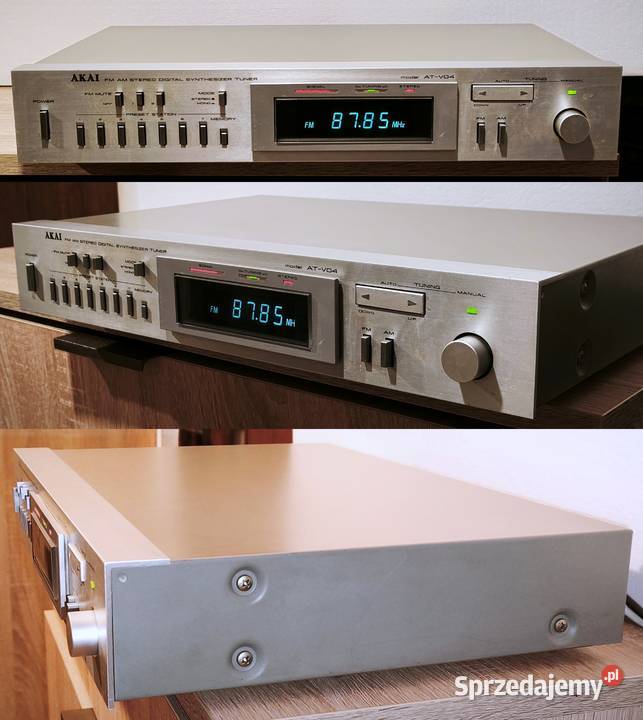 Akai ATV04 Tuner vintage 1980 Sprawdzony sprawny Pozostałe Piotrków Trybunalski