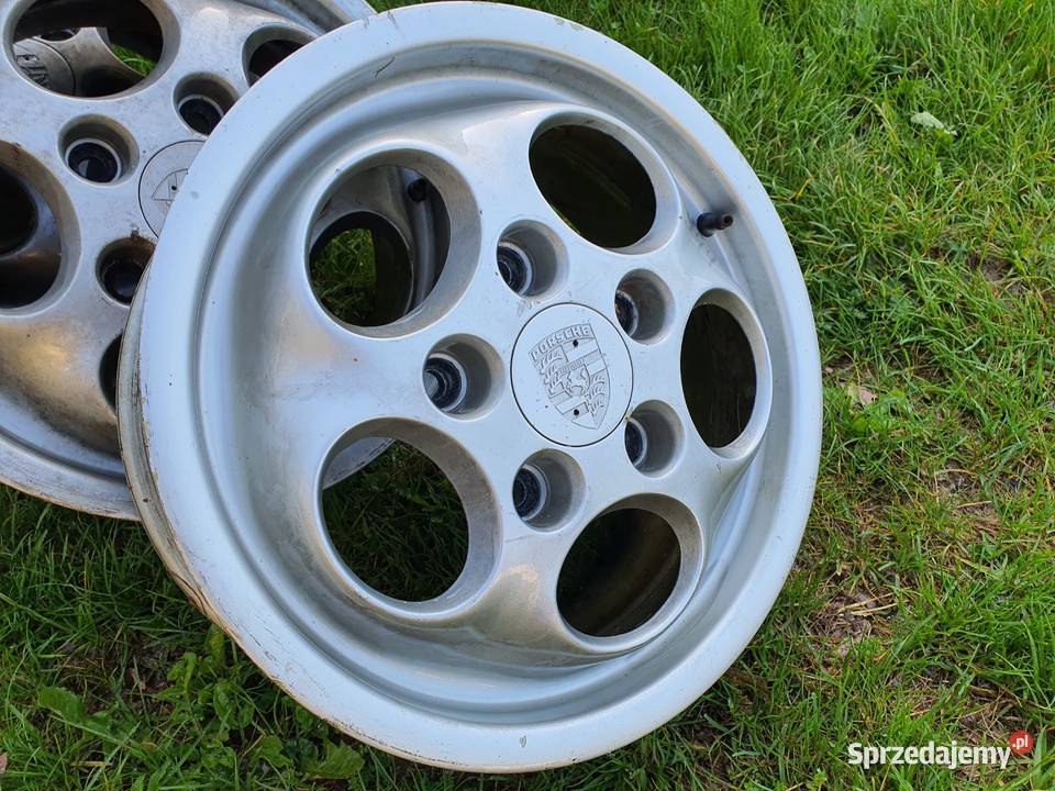 Porsche 944 924 928 911 komplet felg 6Jx15 ET523 Gliwice