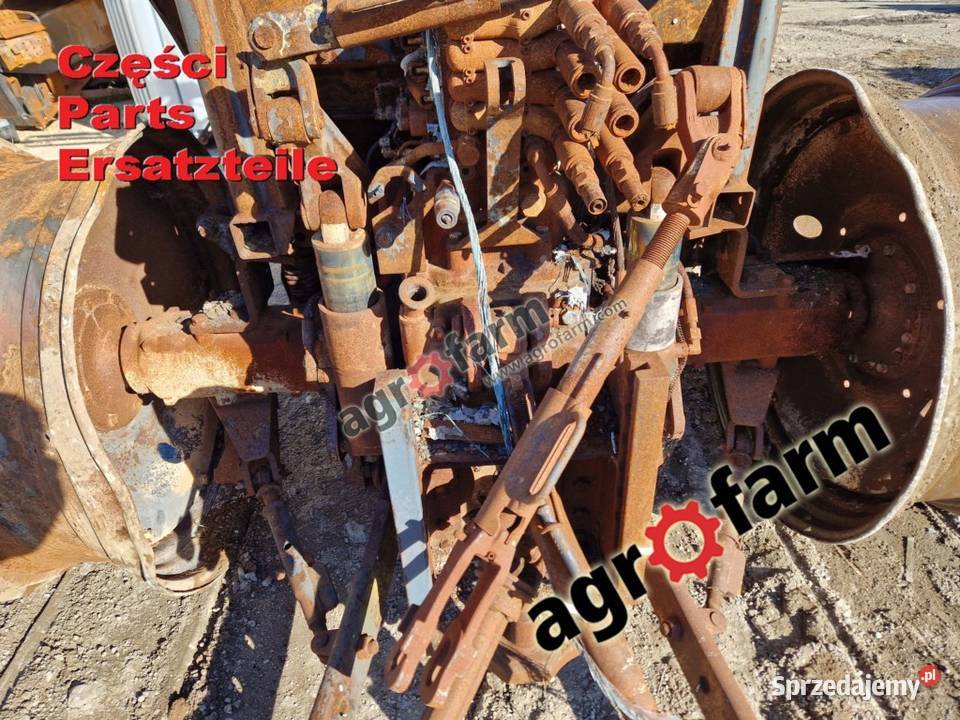 Holland T6165 części silnik skrzynia biegów sprzedam