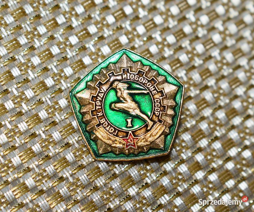 Radzieckie odznaki sportowe z lat 70 80 tych Kolekcje Chełmno sprzedam