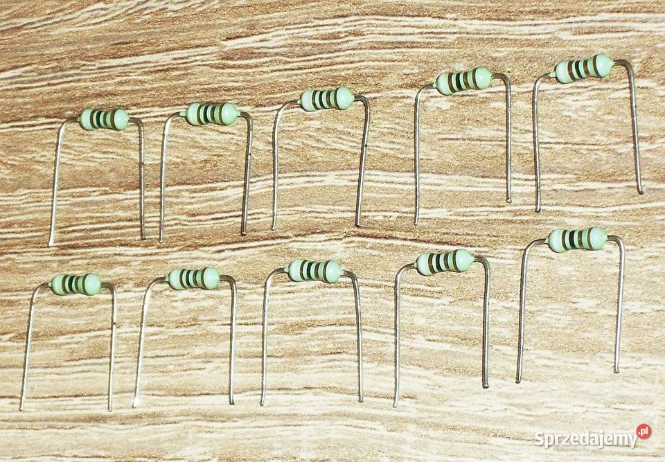 Rezystor opornik metalizowany 91 omów 06 W 1 Gliwice sprzedam