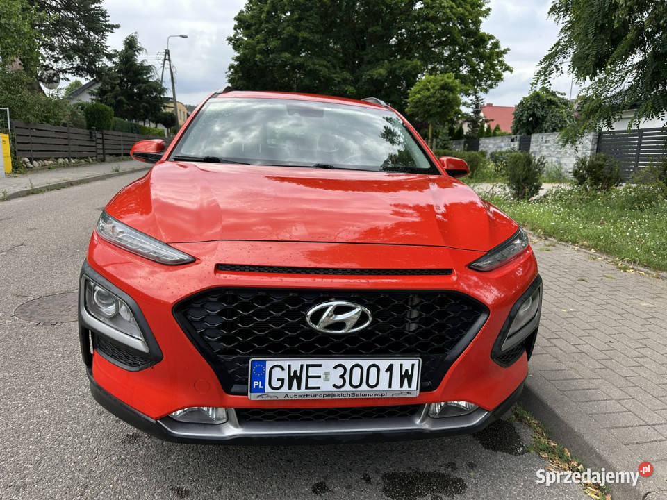 Hyundai Kona Kamera klimatronic tempomat czujnik wielofunkcyjna kierownica Wejherowo