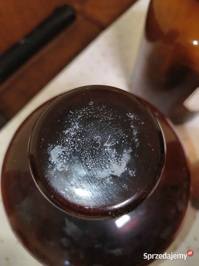 Stare butelki apteczne duże łódzkie Chorzew