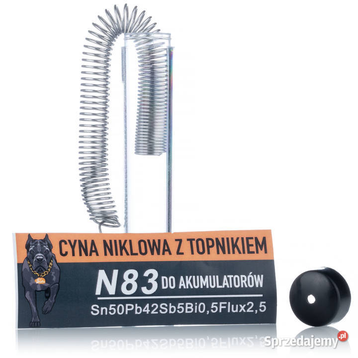 Cyna Lutownicza Sn50Pb42 08mm 13g Fiolka 183215C Ludźmierz
