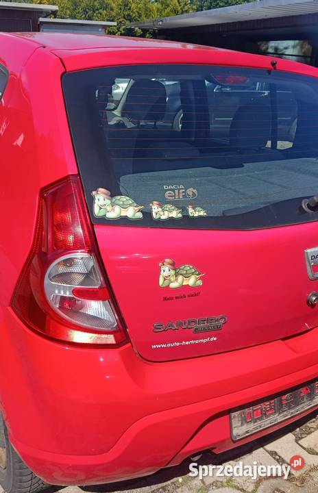 Dacia Sandero 14 motor Renault benzyna dolnośląskie Olszyna Dolna