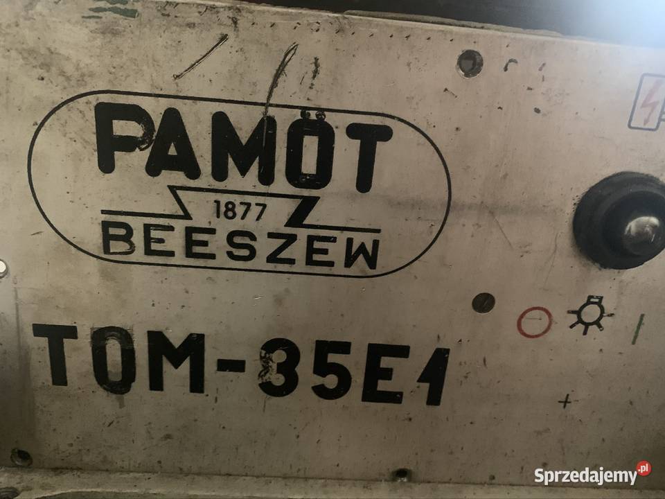 Tokarka PAMOT Beeszew TOM35E1 solidna sprawna Skawina