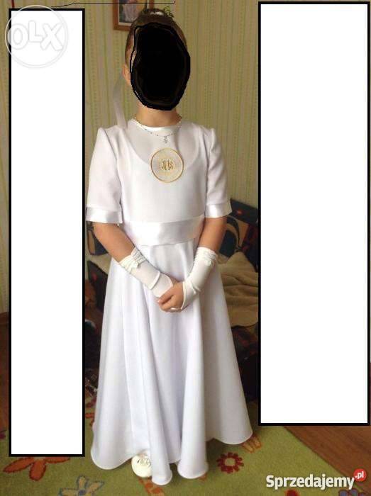 Sukienka komunijna z dodatkami Siemianowice Śląskie 