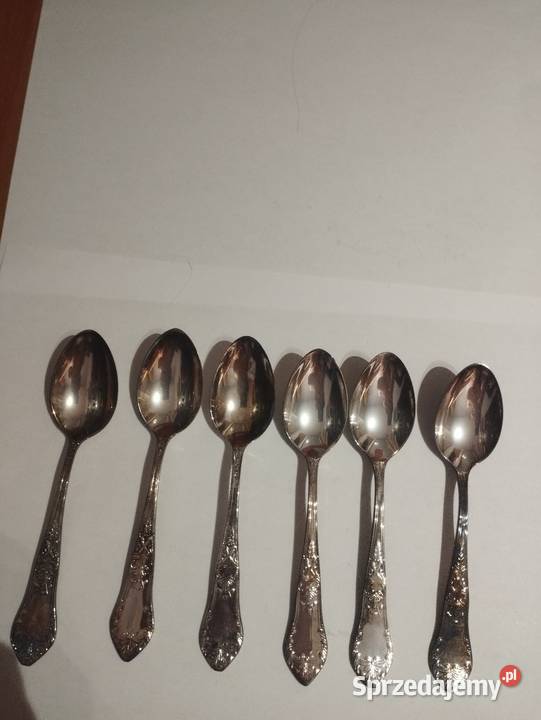 Zestaw łyżeczki bogato zdobione Instalacje Gdańsk