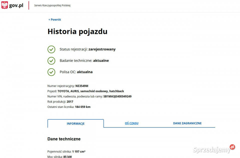 Toyota Auris Benzyna Zarejestrowany Ubezpieczony 4/5 warmińsko-mazurskie Elbląg