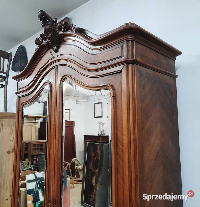 Piękna Stara Szafa Francuska Rocaille Marki