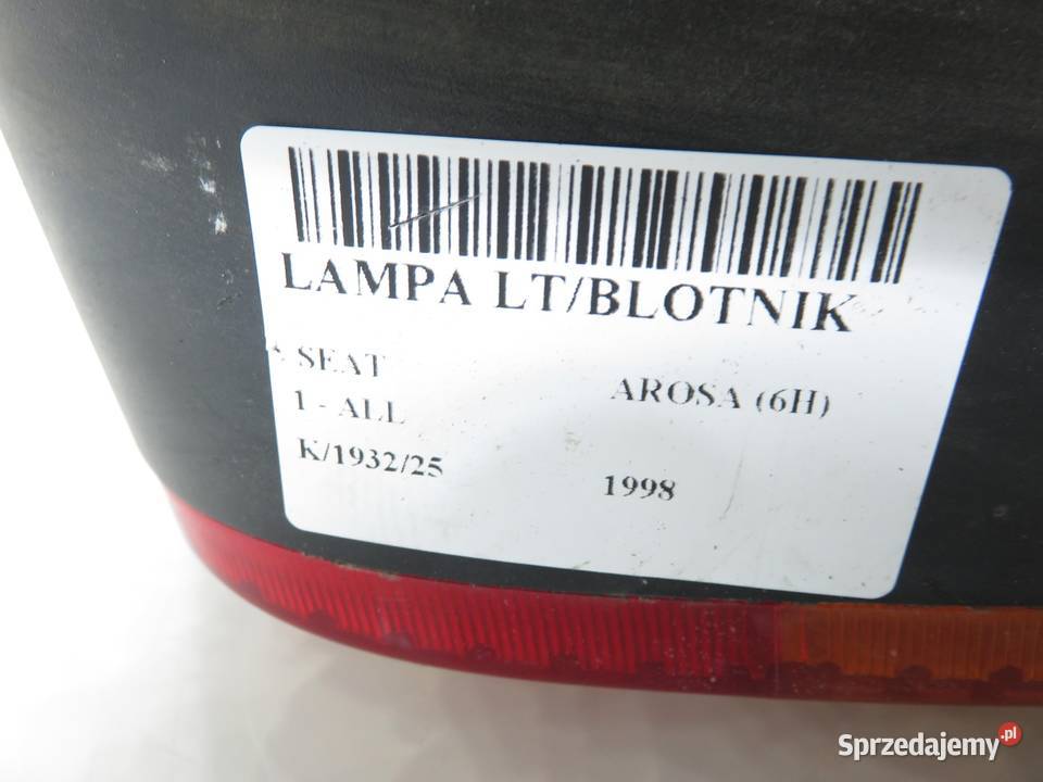 LAMPA LEWA TYLNA SEAT AROSA 6H 6H0945095H małopolskie sprzedam