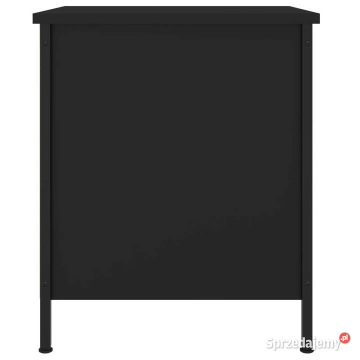 Szafki nocne 2 czarne 40x42x50 materiał Nocne Warszawa sprzedam