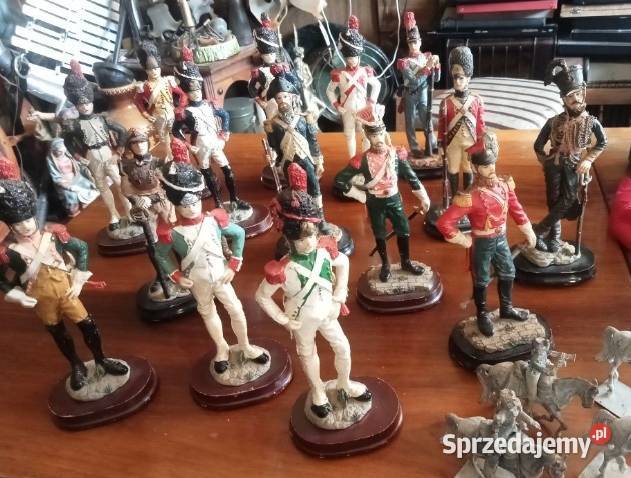 Żołnierzyki Żołnierze Napoleona I figurki Grójec