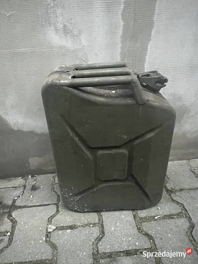 Kanistry metalowe 1x20 1x10 l Kościan