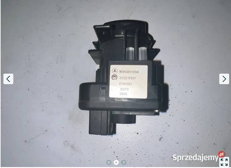 Przełącznik świateł MercedesBenz Aklasa W169 Ostrów Wielkopolski